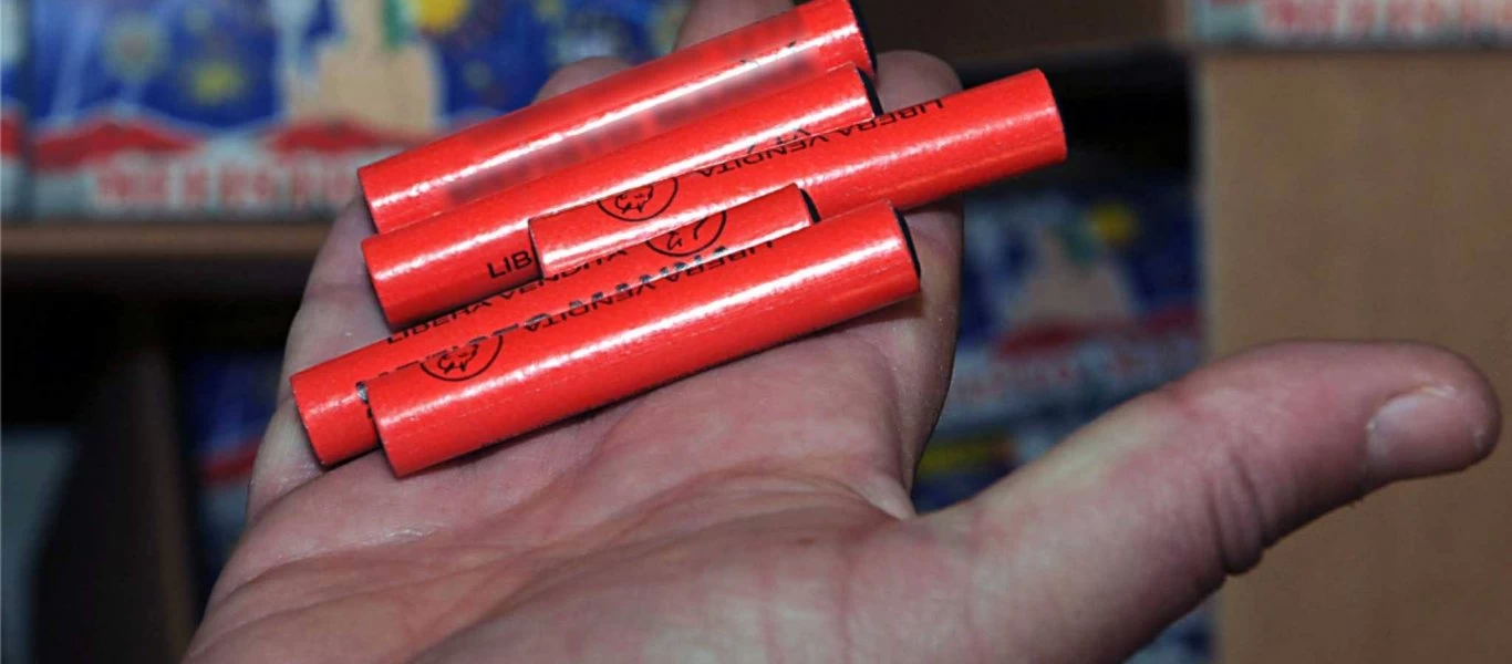 Δράμα: Εντοπίστηκαν και κατασχέθηκαν 1.160 πυροτεχνήματα - Χειροπέδες σε δύο άτομα